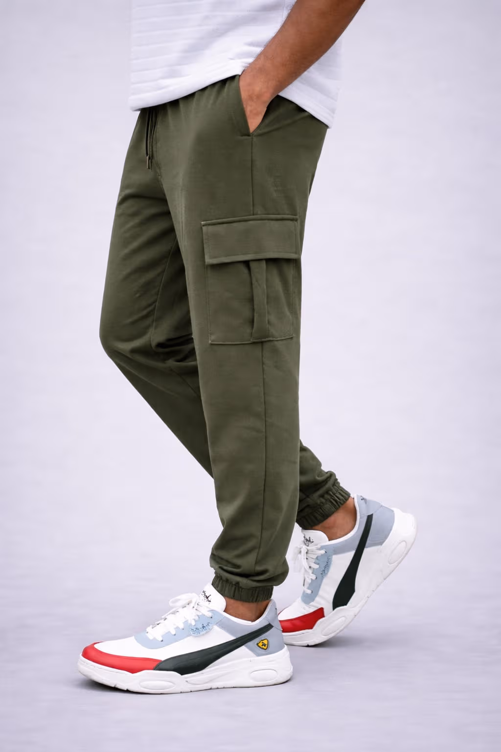 Green Cargo Pants for Men
